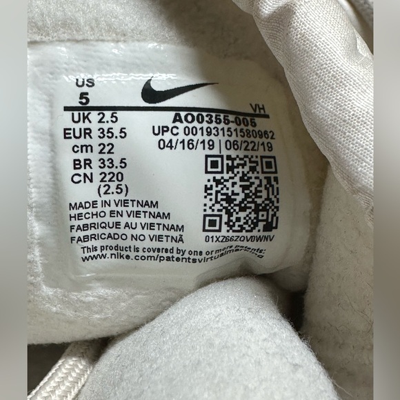 Nike Women’s Tanjun High Rise 'Phantom' size US 5 - Picture 6 of 6